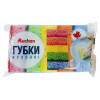 Auchan Губки пінні крупнопористі , 5 шт. (4823090129187) - зображення 1