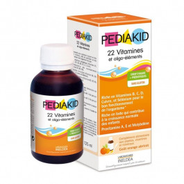   Pediakid Мультивітаміни для дітей, сироп, 22 Vitamins & minerals, , 125 мл