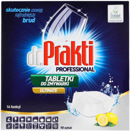   Dr.Prakti Таблетки для ПММ  Professional 90 шт. 1,44 кг (5903855501331)