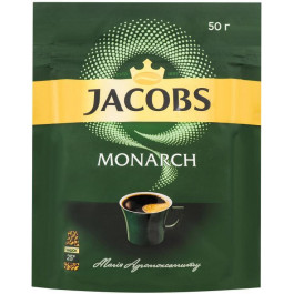   Jacobs Monarch растворимый 50 г пакет (4820206290106)