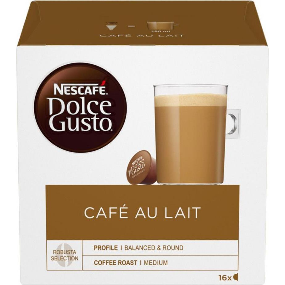 Nescafe Dolce Gusto Cafe Au Lait 16 капсул (7613033174667) - зображення 1