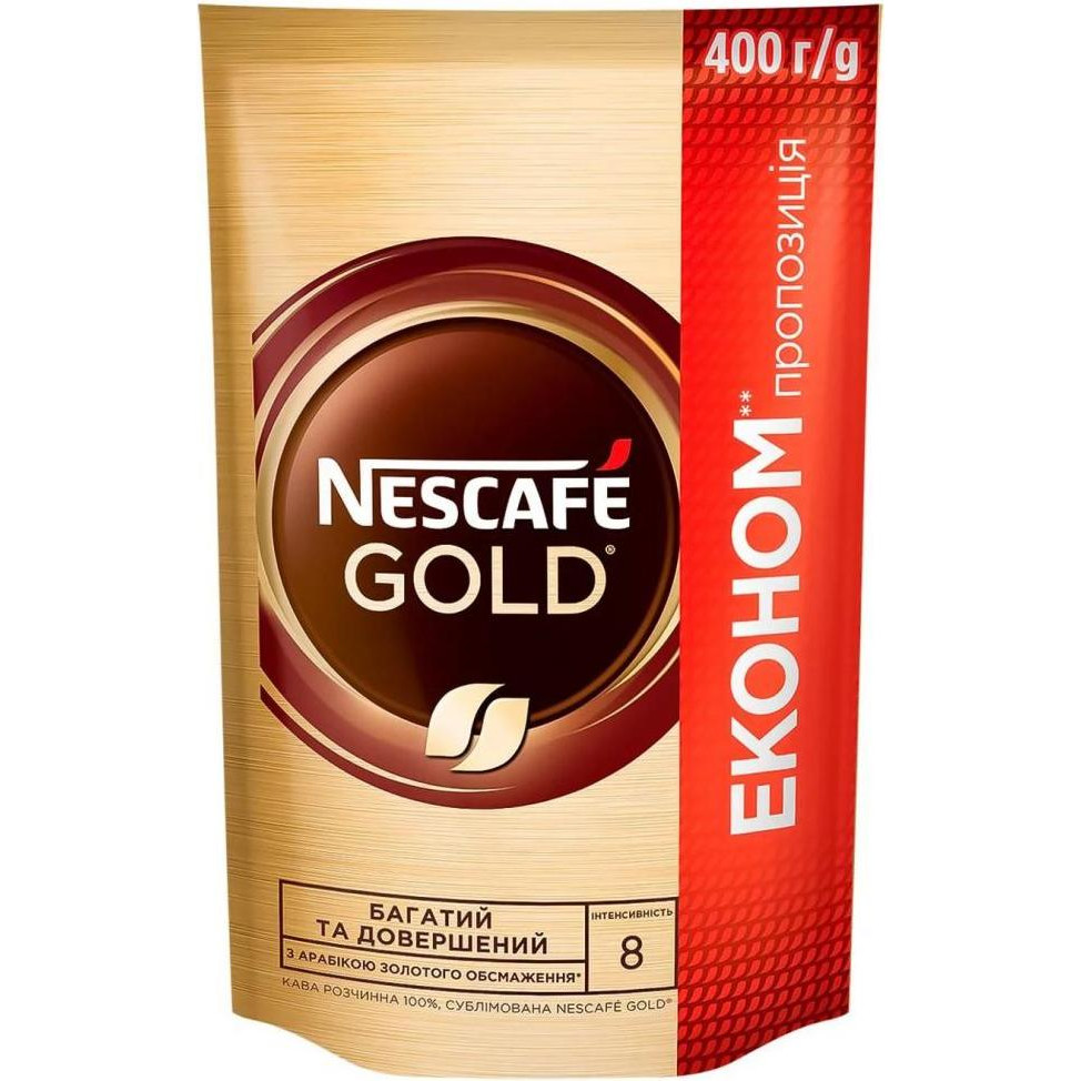 Nescafe Gold растворимый 400 г (7613036716741) - зображення 1