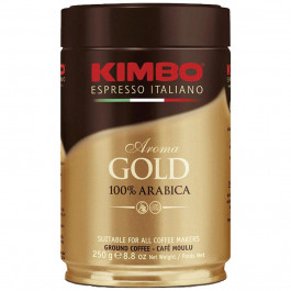   Kimbo Aroma Gold 100% Arabica молотый ж/б 250г (8002200102128)