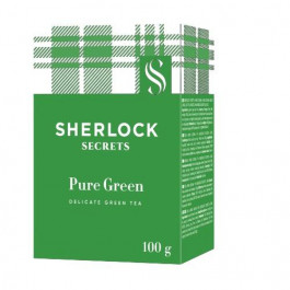   Sherlock Secrets Чай зелений  Pure Green 100 г (4823118602364)