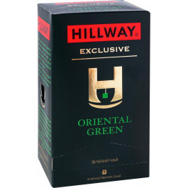   Hillway Чай зелений  Oriental Green Exclusive байховий 2 г х 25 шт (8886300990577)