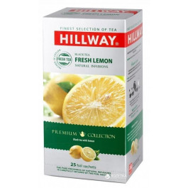   Hillway Чай черный с лимоном пакетированный 25шт 37,5г (8886300990256)