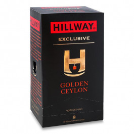   Hillway Чай чорний  Exclusive Golden Ceylon 50 г (25 шт. х 2 г) (842970) (8886300990560)