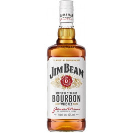   Jim Beam Віскі  White 4 роки витримки 40%, 1 л (080686001201)