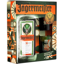   Jagermeister Лікер  0,7 л 35% + полігональні шоти (4067700013019)