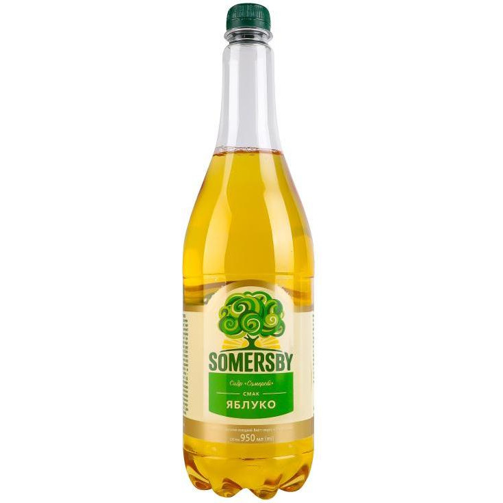 Somersby Сидр  Яблучний напівсолодкий 4.7% 0.95 л (4820000457675) - зображення 1