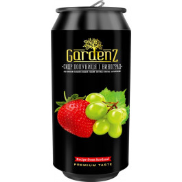 GardenZ Сидр  Полуниця-виноград, рожевий, солодкий, 5,4%, з/б, 0,5 л (913924) (4820196931003)