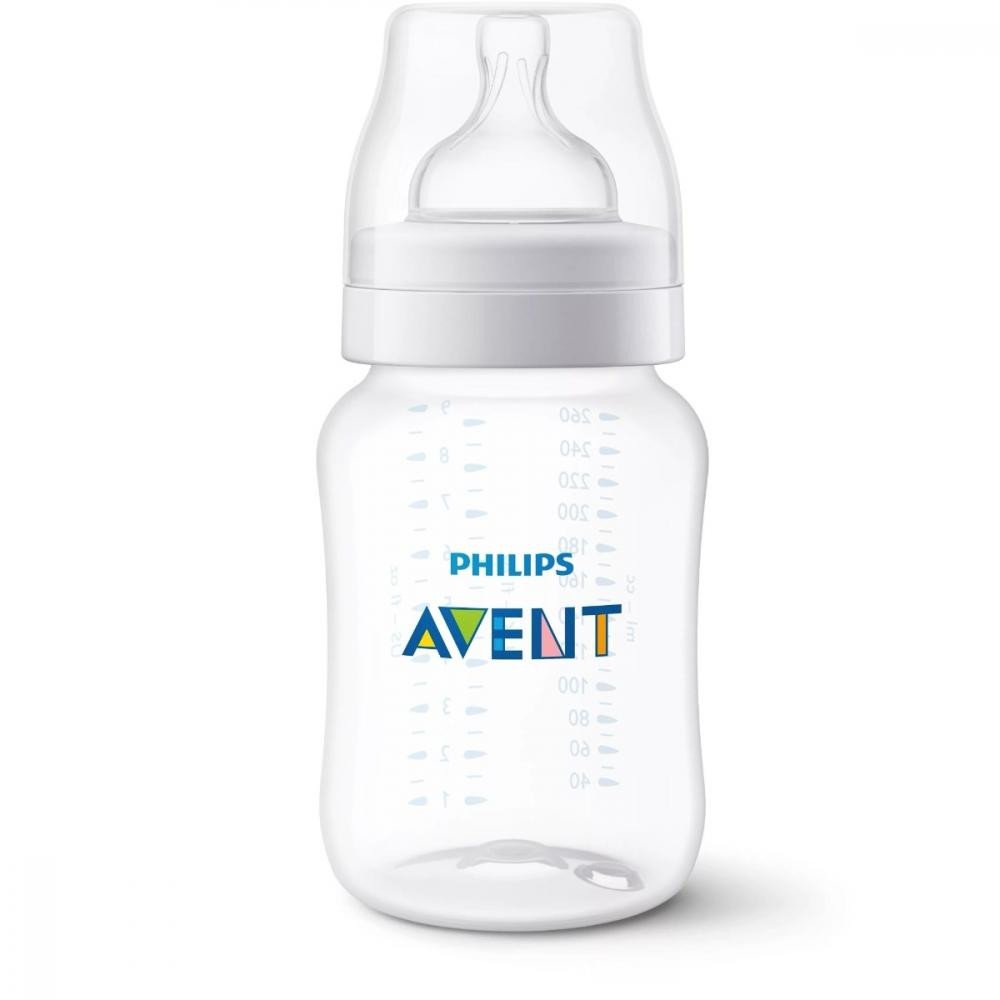 Philips Бутылочка Avent Anti-сolic с клапаном AirFree 260 мл (SCF813/14) - зображення 1