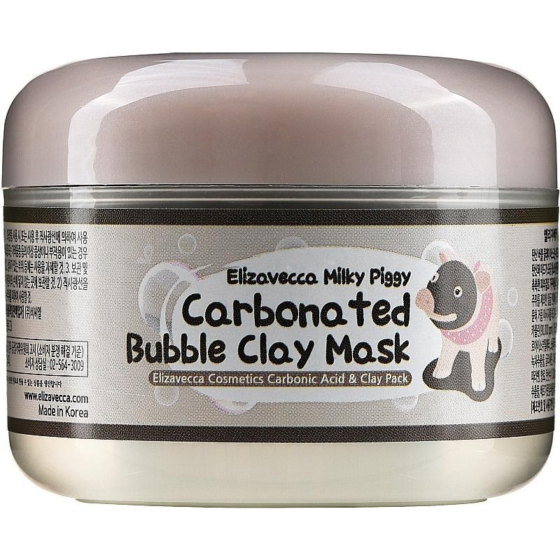 Elizavecca Milky Piggy Carbonated Bubble Clay Mask - Очищающая маска в глине (8809071369427) - зображення 1