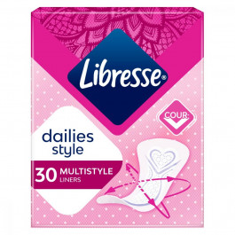   Libresse Ежедневные гигиенические прокладки  Dailyfresh Multistyle Plus 30 шт (7322540757200)