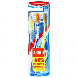   Aquafresh Зубная щетка  для зубов и языка 1+1 (3830029293520)