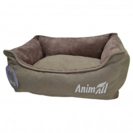   AnimAll Nena S Velours Beige Лежак для собак та котів, бежева 45x35x16 см (147327)