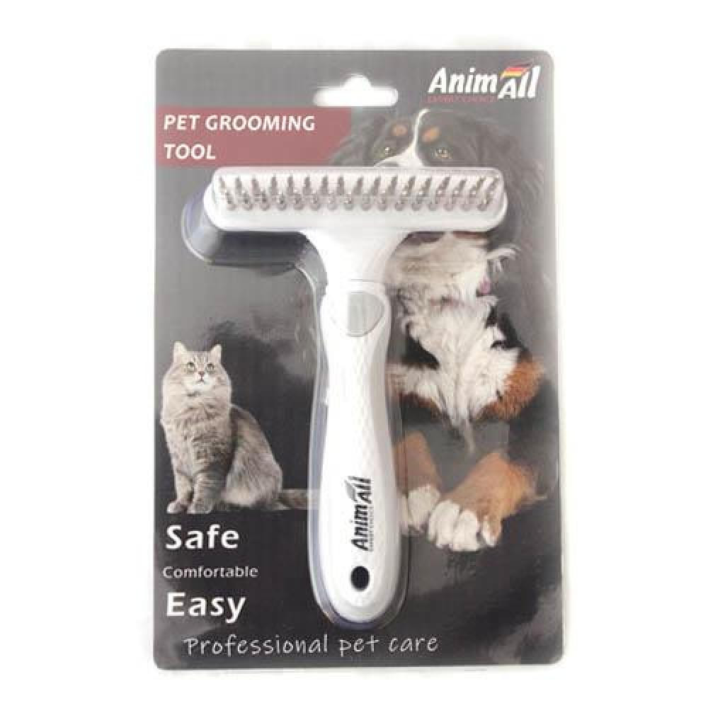 AnimAll Groom Расческа-Грабли, Серая (67021) - зображення 1