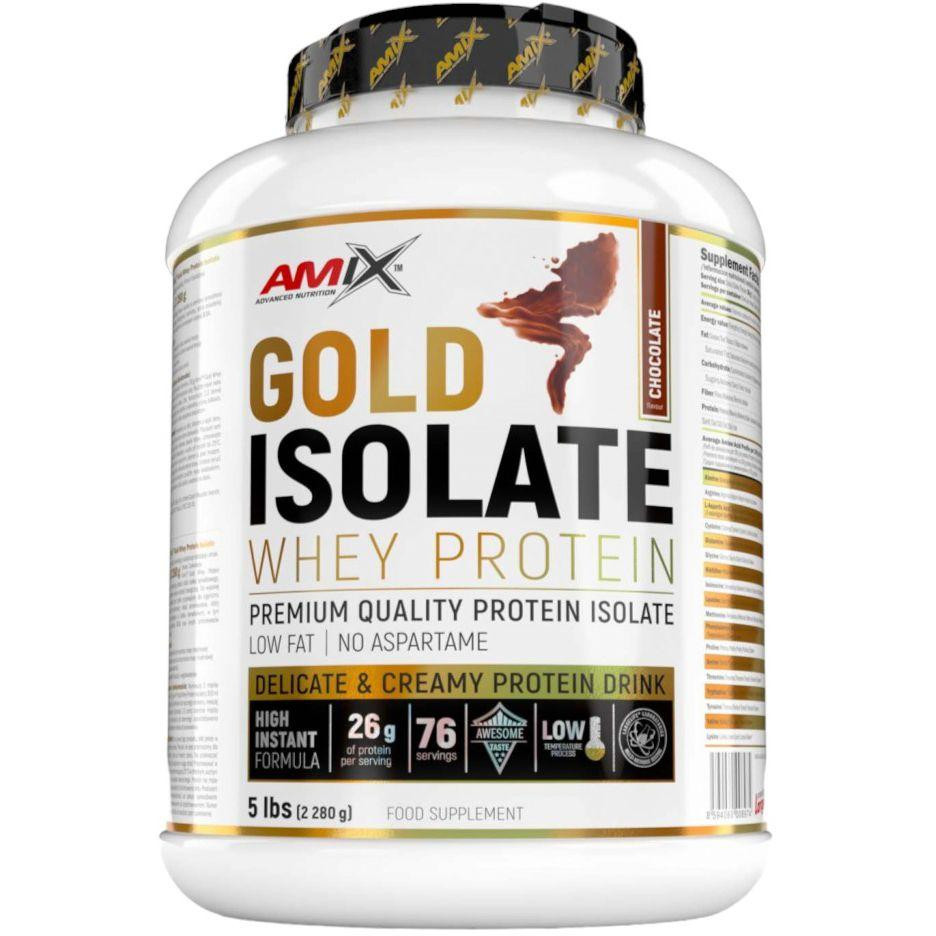 Amix Gold Whey Protein Isolate 2280 g /76 servings/ Chocolate - зображення 1