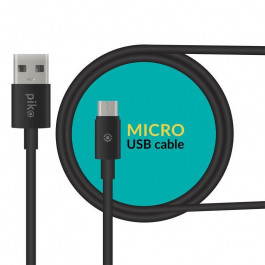   Piko CB-UM10 Micro USB 0.2m Black (1283126493874)