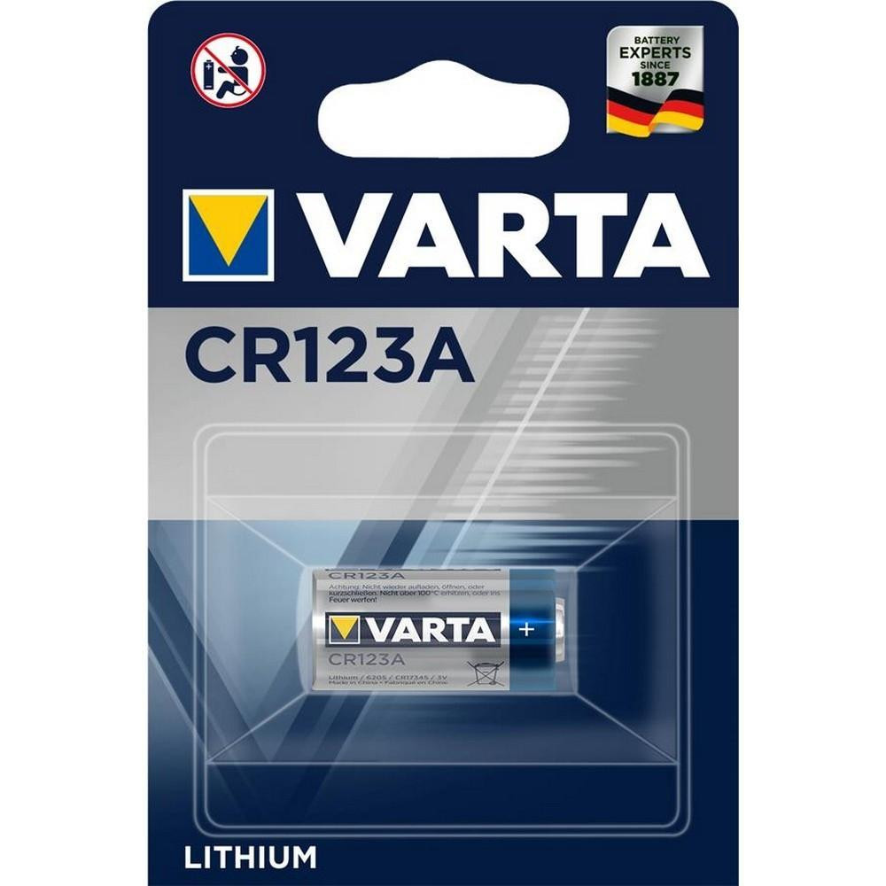 Varta 16340 (CR-123A) bat(3B) Lithium 1шт PHOTO (06205301401) - зображення 1