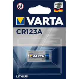   Varta 16340 (CR-123A) bat(3B) Lithium 1шт PHOTO (06205301401)