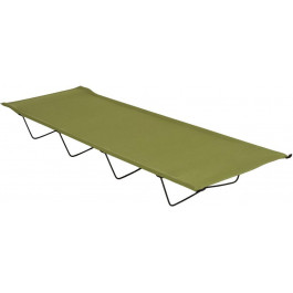   Highlander Steel Camp Bed Olive (FUR008-OG)