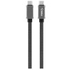 Gelius USB PowerFlex USB Type-C to USB Type-C 240W 1.2m Black (96541) - зображення 1