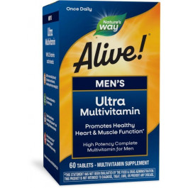   Nature's Way Alive! Men's Ultra Multivitamin 60 Tablets