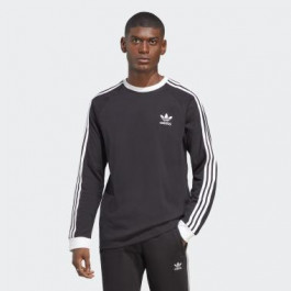   Adidas Чорна чоловіча футболка  3-STRIPES LS T IA4877