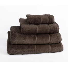   Luxury Linens Рушник махровий Basic Line  mocca коричневий 100х150 см (29501015)