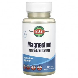   KAL Magnesium Amino Acid Chelate 100 таблеток