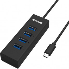   Maiwo USB Type-C to 4х USB3.0 (KH304C)