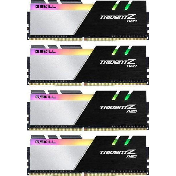 G.Skill 64 GB (4x16GB) DDR4 3600 MHz Trident Z Neo (F4-3600C16Q-64GTZNC) - зображення 1