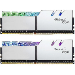   G.Skill 16 GB (2x8GB) DDR4 4800 MHz Trident Z Royal (F4-4800C18D-16GTRS)