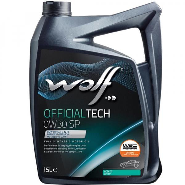 Wolf Oil OfficialTech 0W-30 SP 5л - зображення 1