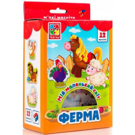   Vladi Toys Мой маленький мир на магнитах Ферма (VT3106-09)