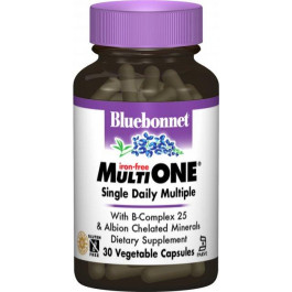   Bluebonnet Nutrition Multi One 30 вегетаріанських капсул