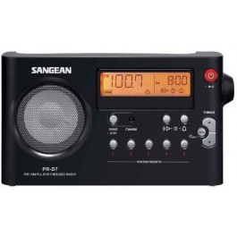   Sangean Package PR-D7 black