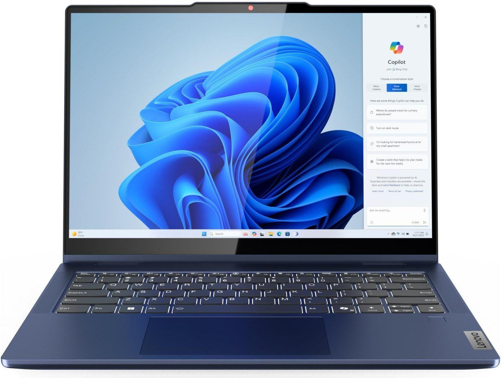 Lenovo IdeaPad 5 2-in-1 14IRH9 Cosmic Blue (83KX0049RA) - зображення 1