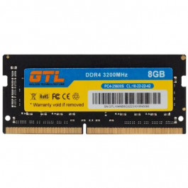   GTL 8 GB SO-DIMM DDR4 3200 MHz (GTLSD8D432BK)