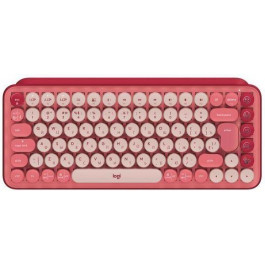   Logitech POP Keys Wireless Mechanical Keyboard UA Rose (920-010737)