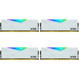   ADATA 64 GB (4x16GB) DDR4 3600 MHz XPG Spectrix D50 RGB White (AX4U360016G18I-QCWH50)