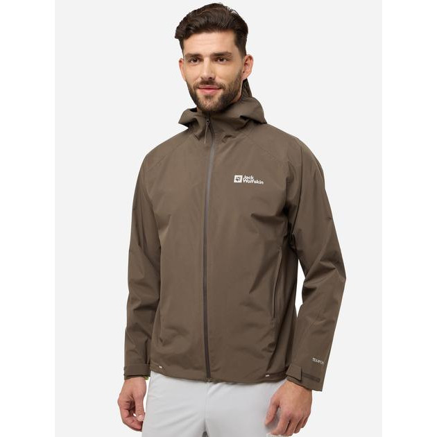 Jack Wolfskin Спортивна вітровка чоловіча  Prelight 2L Ins Jkt M A60198_5719 XL Коричнева (4064886331838) - зображення 1