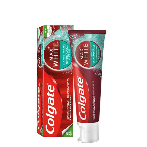 Colgate Зубна паста відбілююча  MaxWhite Clay & Minerals 75 мл. - зображення 1