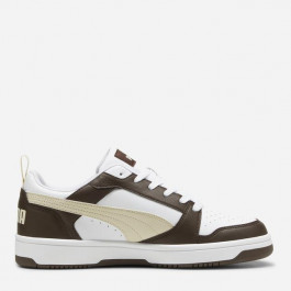   PUMA Чоловічі кеди низькі  Rebound v6 Low 39232831 40 (6.5UK) 25.5 см Espresso Brown-Alpine Snow- White (