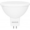 MAXUS LED MR16 5W 3000K 220V GU5.3 (1-LED-713) - зображення 1