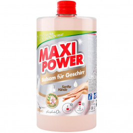   Maxi Power Средство-бальзам для мытья посуды  Миндаль запаска 1 л (4823098412151)