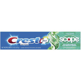   Crest Complete Multi-Benefit Whitening Scope Minty Fresh Striped Toothpaste 153g