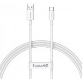   Baseus Superior Series USB Cable to USB-C Fast Charging Data 100W 1.5m White (P10320102214-02)