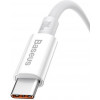 Baseus Superior Series USB Cable to USB-C Fast Charging Data 100W 1.5m White (P10320102214-02) - зображення 4